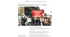Desktop Screenshot of marchingcolours.co.uk